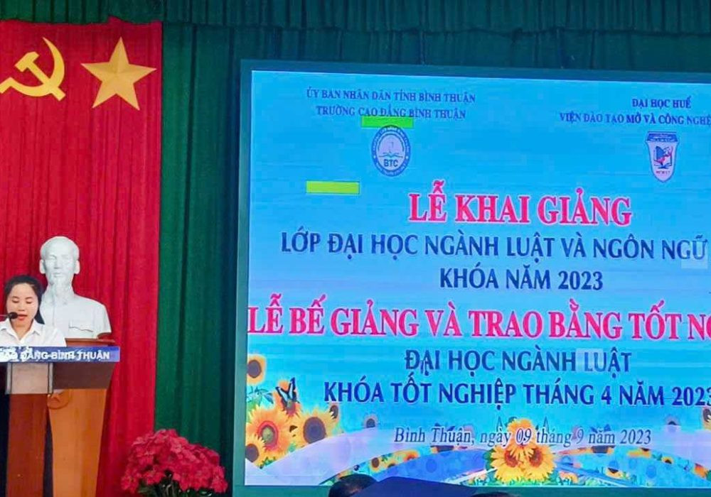 Hình ảnh khai giảng